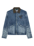 Billionaire Boys Club astronaut-logo denim jacket