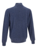 Della Ciana half-zip stand-up-collar sweater