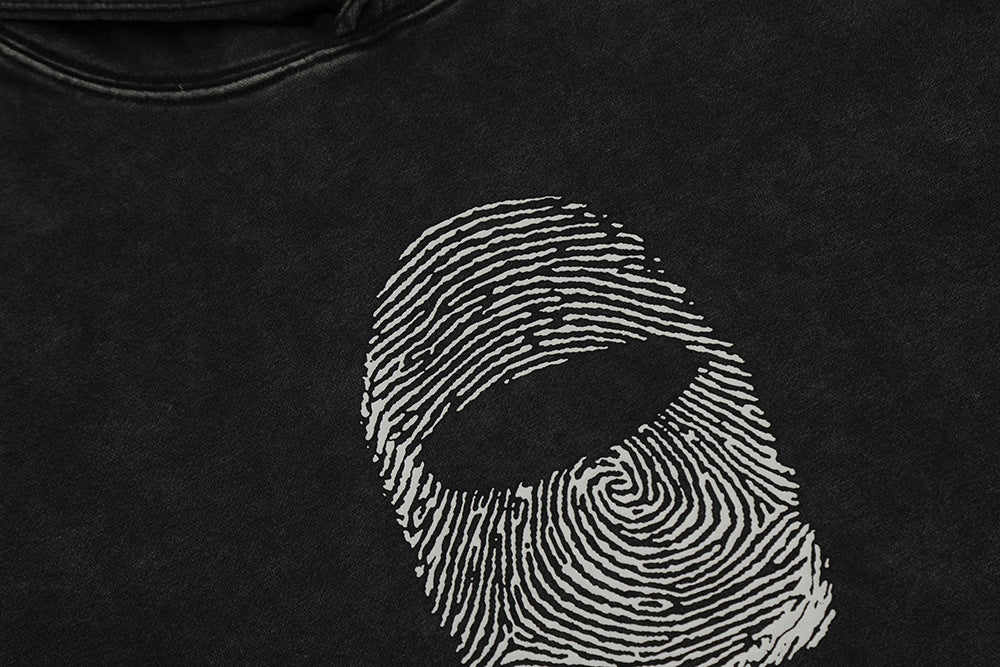Vlone Multi Pattern Big V Graphic Oversized Hoodie Streetwear Unisex